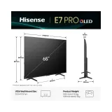 65 inča 65E7Q PRO QLED 4K UHD Smart TV