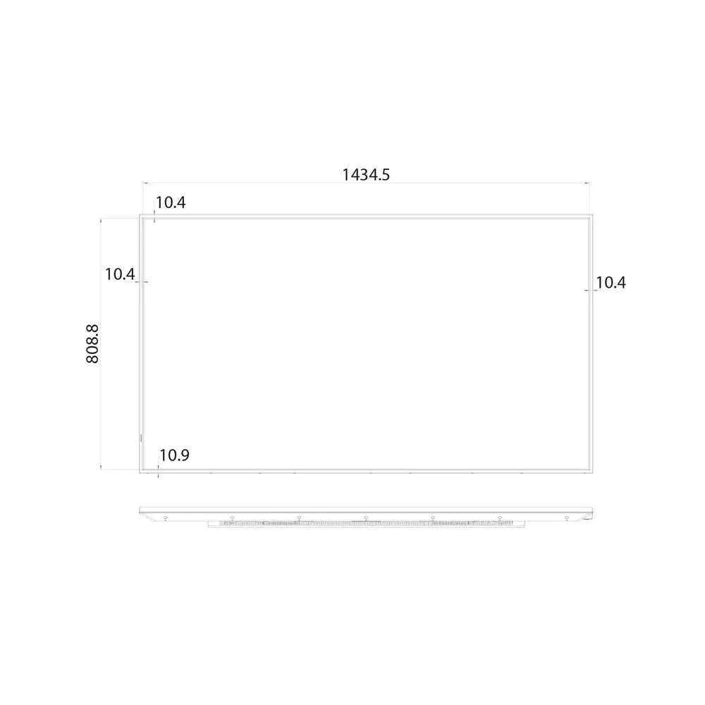 65 inča 65GM50D 4K UHD 500 nita Digital Signage Display - 18/7 Operation