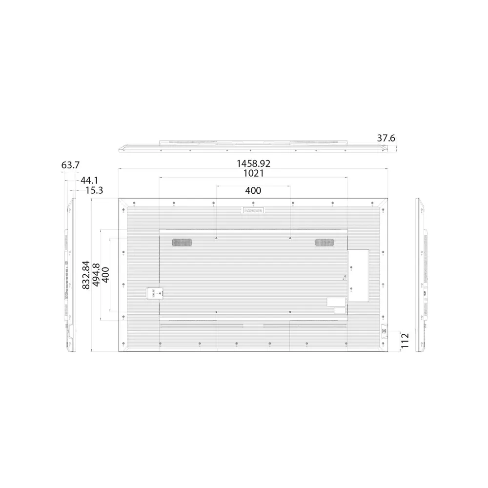 65 inča 65GM50D 4K UHD 500 nita Digital Signage Display - 18/7 Operation