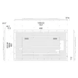 65 inča 65GM50D 4K UHD 500 nita Digital Signage Display - 18/7 Operation