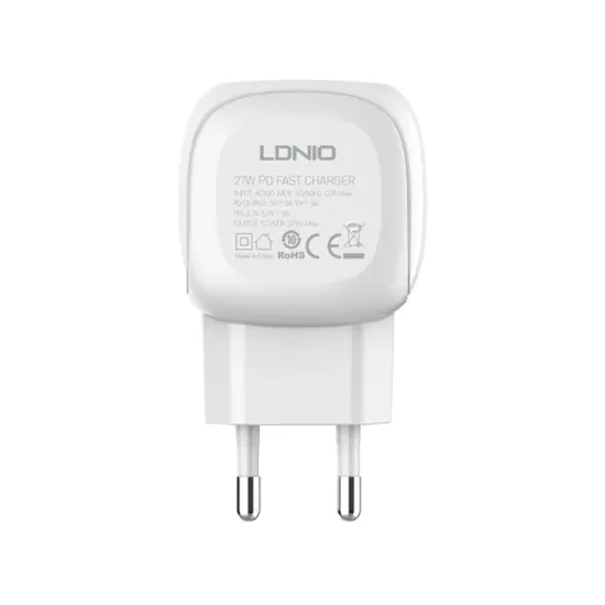 A1206C Tip C 27W punjač beli