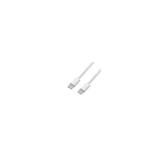 VALUE Cable USB Type C, C–C, M/M, USB 2.0 Hi-Speed 480 Mbit/s 60W, bijeli, 1 m