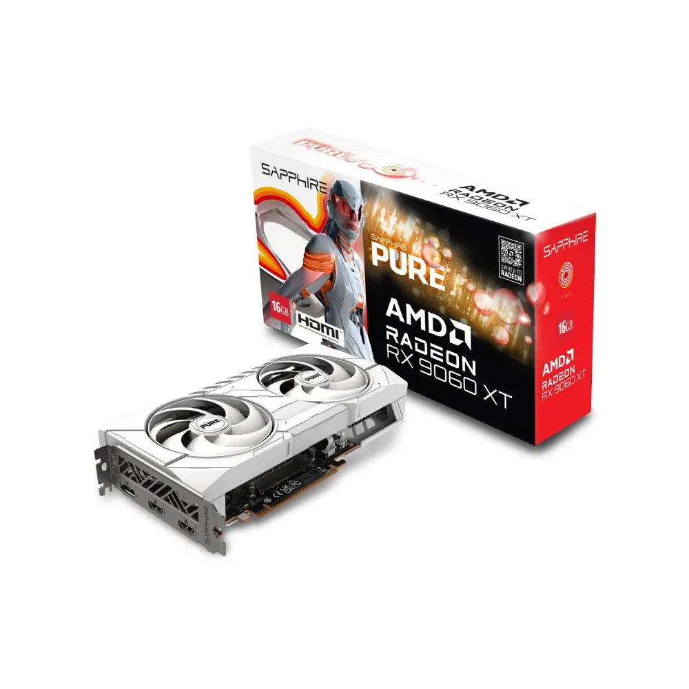 AMD Radeon RX 9060 XT 16GB 128bit PURE RX 9060 XT GAMING OC 16GB (11350-02-20G)