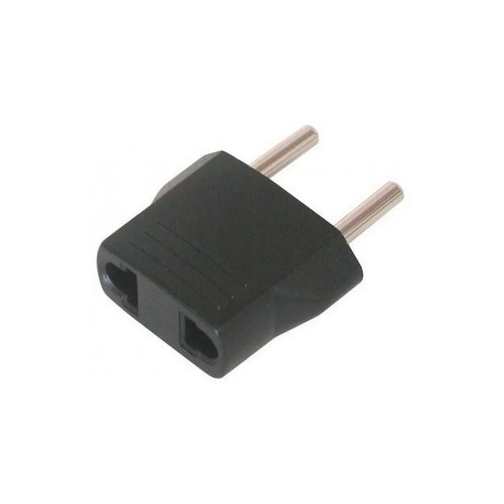 Adapter Euro utikač - USA utičnica crna