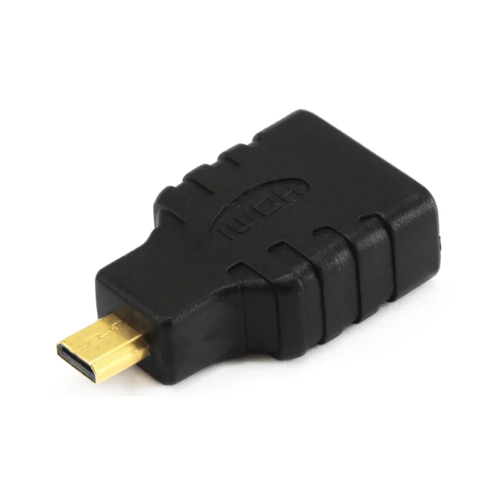 Adapter Micro HDMI (M) - HDMI (F) crni