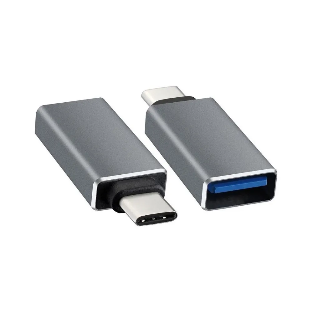 Adapter USB tip C - USB 3.0 M/F crni