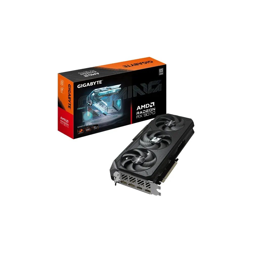 AMD Radeon RX 9070 GAMING OC 16GB GV-R9070GAMING OC-16GD rev. 1.0