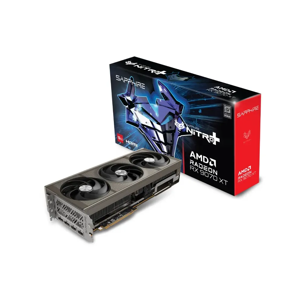 AMD Radeon RX 9070 XT 16GB 256bit NITRO+ RX 9070 XT GAMING OC 16GB (11348-01-20G)