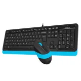 F1010 FSTYLER USB US plava tastatura + USB plavi miš