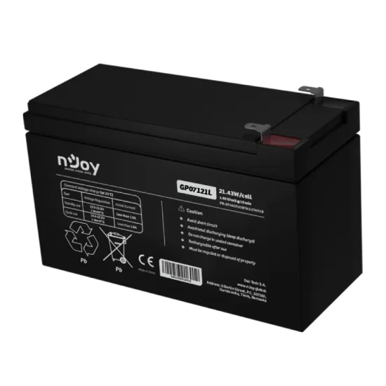 GP07121L baterija za UPS 12V 5Ah (BTVACFUOBTA1LCW01B)