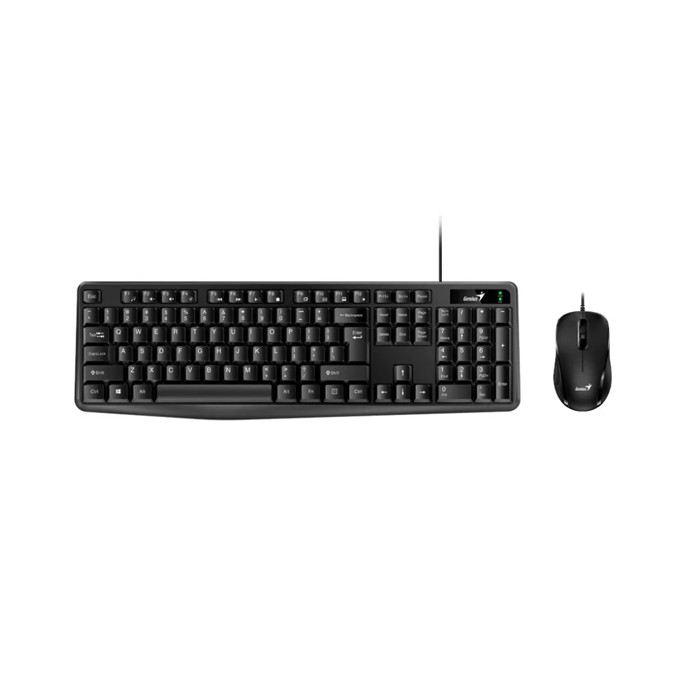 KM-170 USB US crna tastatura+ USB crni miš