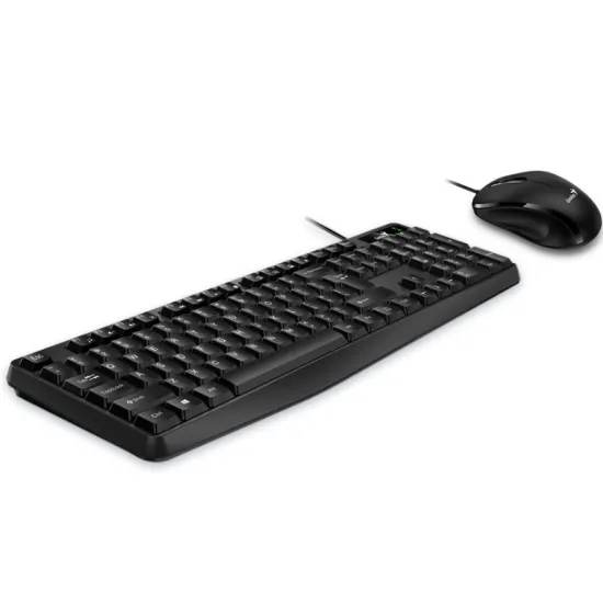 KM-170 USB YU crna tastatura+ USB crni miš