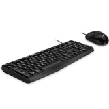 KM-170 USB YU crna tastatura+ USB crni miš