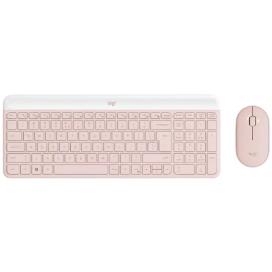 MK470 Wireless Desktop US Roze tastatura + miš