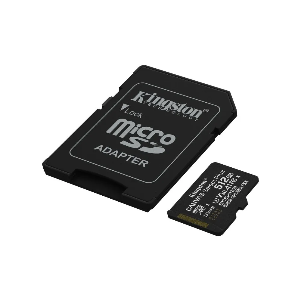 Memorijska kartica U3 V30 A1 SDXC 512GB Canvas Select Plus G3 150R SDCS3/512GB + adapter