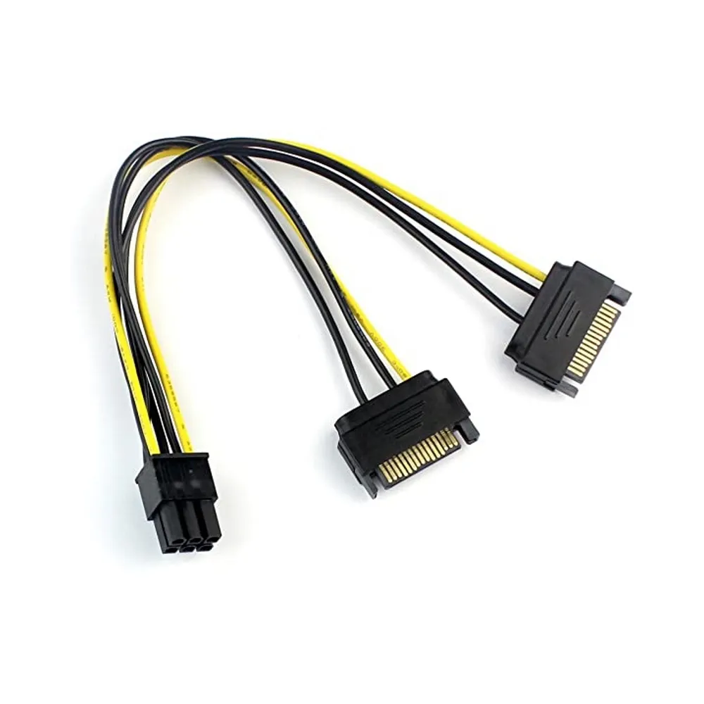 Naponski adapter za PCI-E VGA (6-pin) -2x Sata