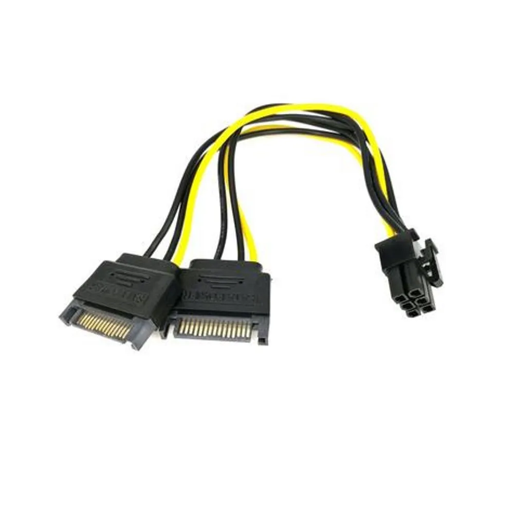 Naponski adapter za PCI-E VGA (6-pin) -2x Sata