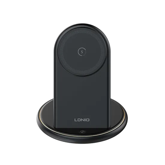 WL02 5u1 Wireless 30W Punjač crni