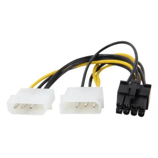 E-GREEN Adapter naponski za PCI Expess VGA (8-pin) -2x Molex