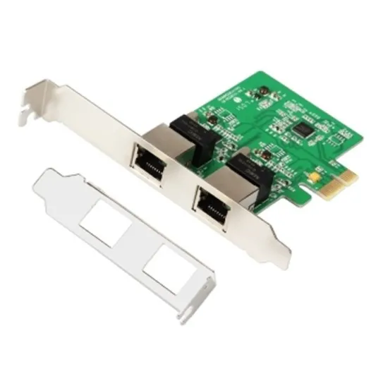 E-GREEN PCI Express kontroler 2-port Gigabit Ethernet