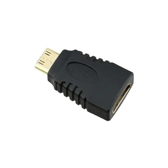 E-GREEN Adapter Mini HDMI (M) - HDMI (F) crni