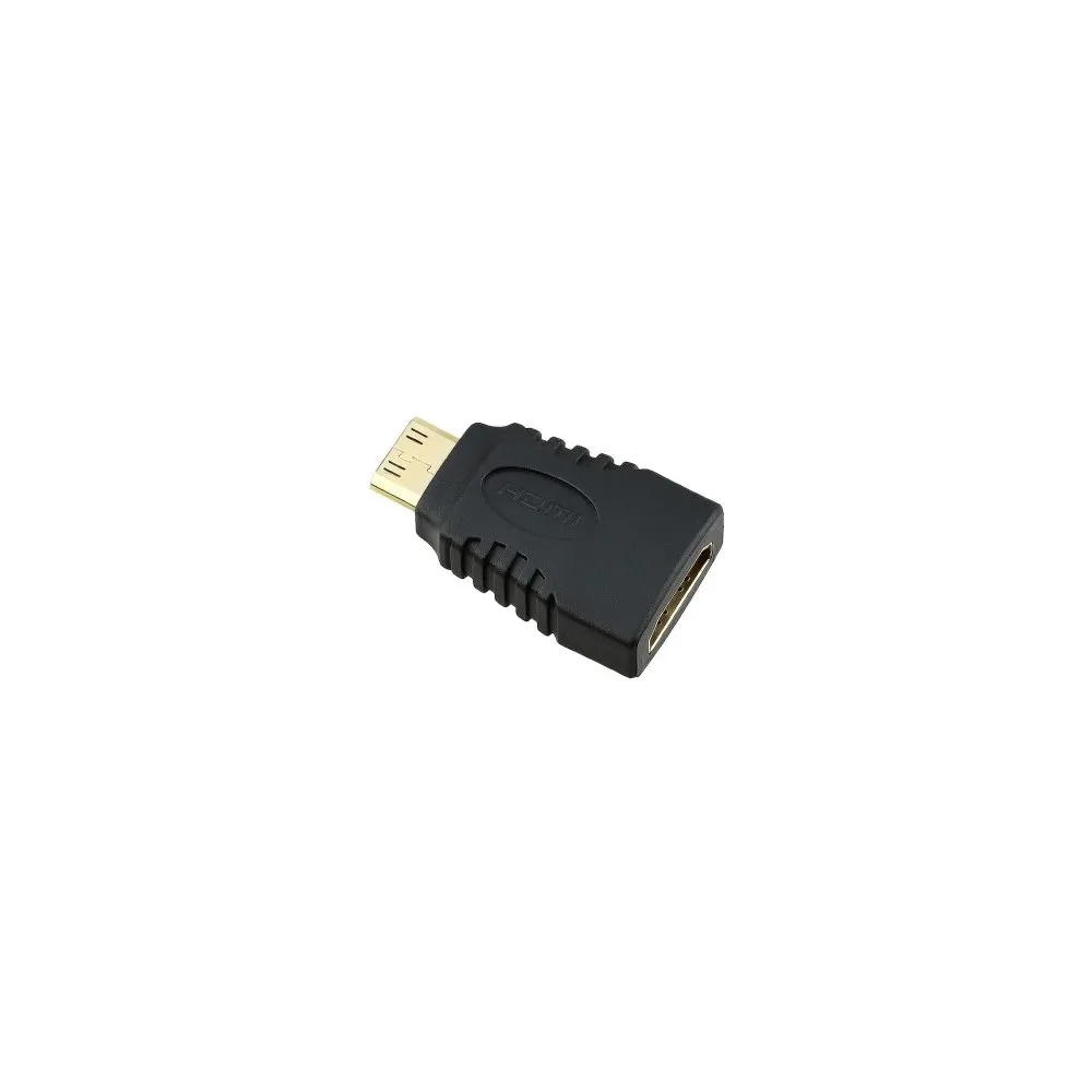 E-GREEN Adapter Mini HDMI (M) - HDMI (F) crni