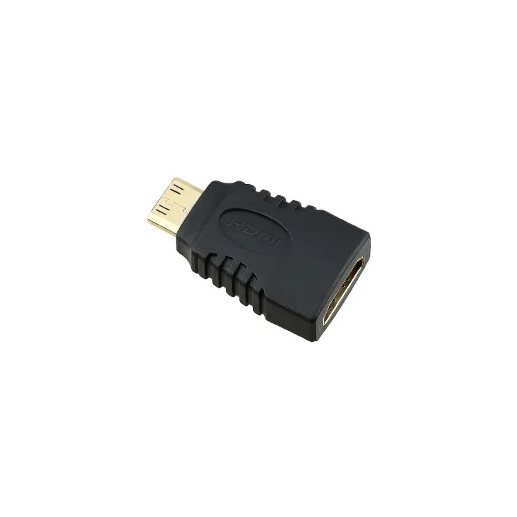 E-GREEN Adapter Mini HDMI (M) - HDMI (F) crni