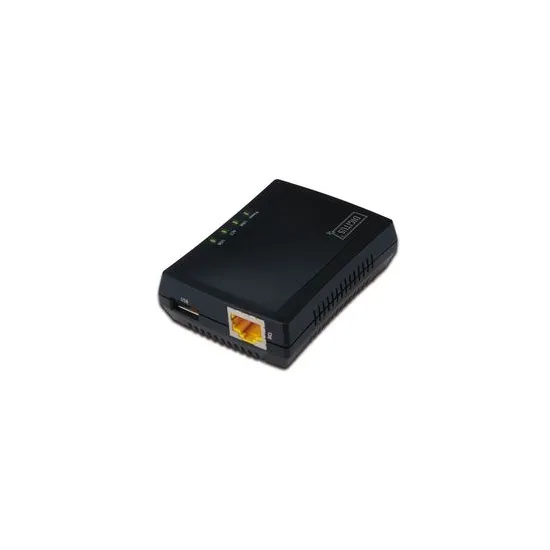 Digitus Multifunction USB Network Print Server, 1-port