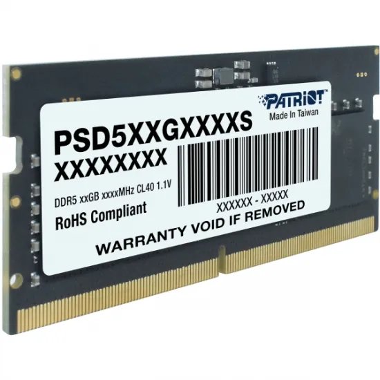 Patriot RAM 8GB 5600MHz DDR5 Signature Line SODIMM