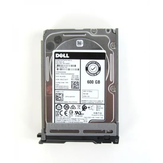 Dell 600GB SAS 10K 12Gbps 2.5 SFF, hot-swap trays included (za Poweredge R650/660xs itd)