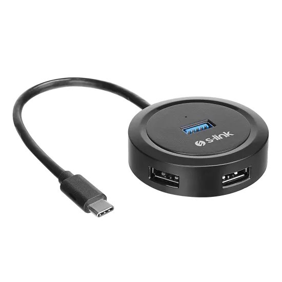 S-Link HUB SW-U340 USB Type-C 4 Port