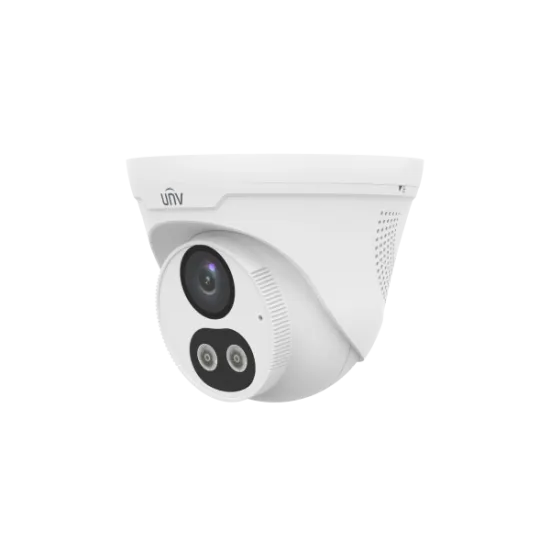 Uniview Kamera 4MP IPC3614LE-ADF28KC-DL Dome, Dual Light (IR/LED), objektiv 2.8 mm, IR/LED domet do 30 m, ugradjen mikrofon i zv