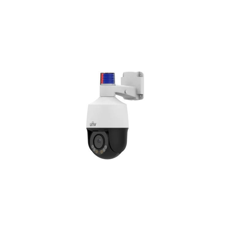 Uniview Kamera 5MP IPC675LFW-AX4DUPKC-VG PTZ Dome, LightHunter Active Deterrence, motorized varifocal objektiv 2.8‑12 mm, 4x opt