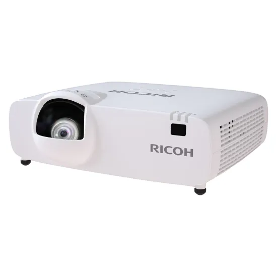 PFU Ricoh Projektor PJ WUL5A40ST, projekcija 55″ - 150″, laserski 3LCD projektor (short throw), WUXGA (1920×1200), 4500 Lumens,
