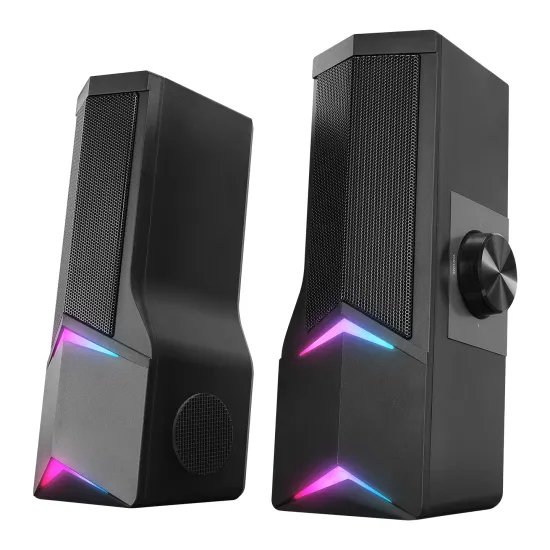 Rampage Zvucnici Elegant X10 2.0 2x3W RGB Bluetooth, USB