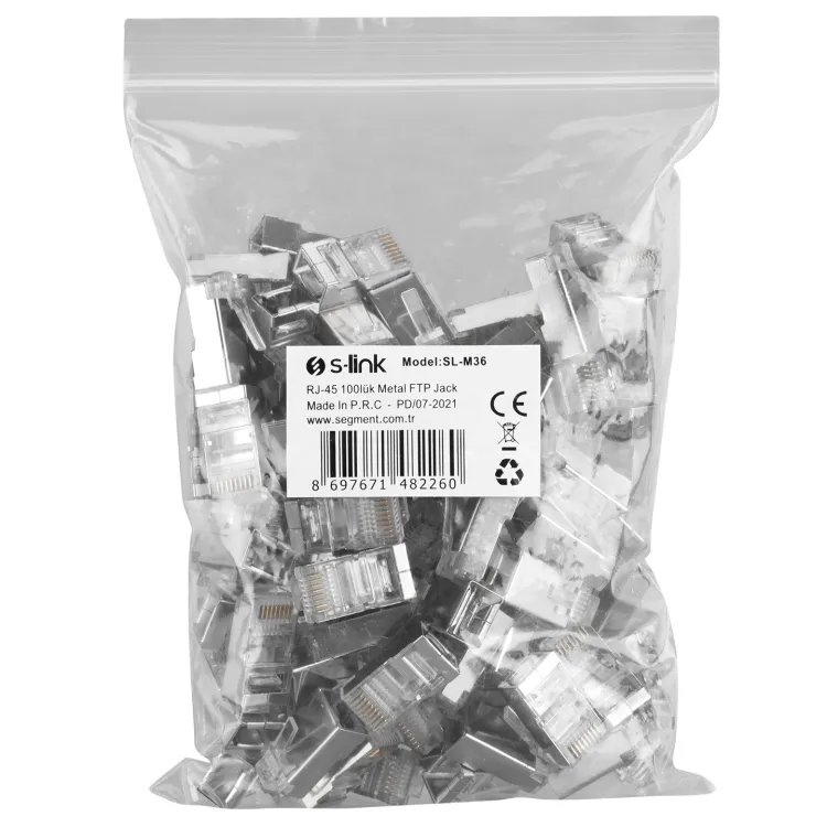 S-Link Mrezni konektor RJ45 FTP Metal