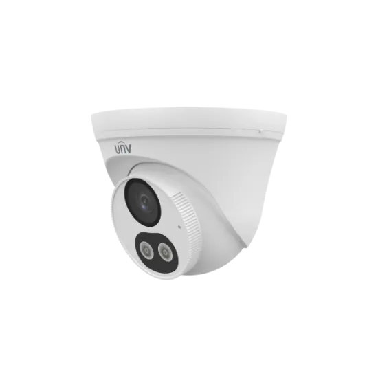 Uniview Kamera 4MP IPC3614LB-AF28K-DL Turret, ColorHunter Smart Dual Light, objektiv 2.8 mm, IR/LED domet do 30 m, ugrađen mikro