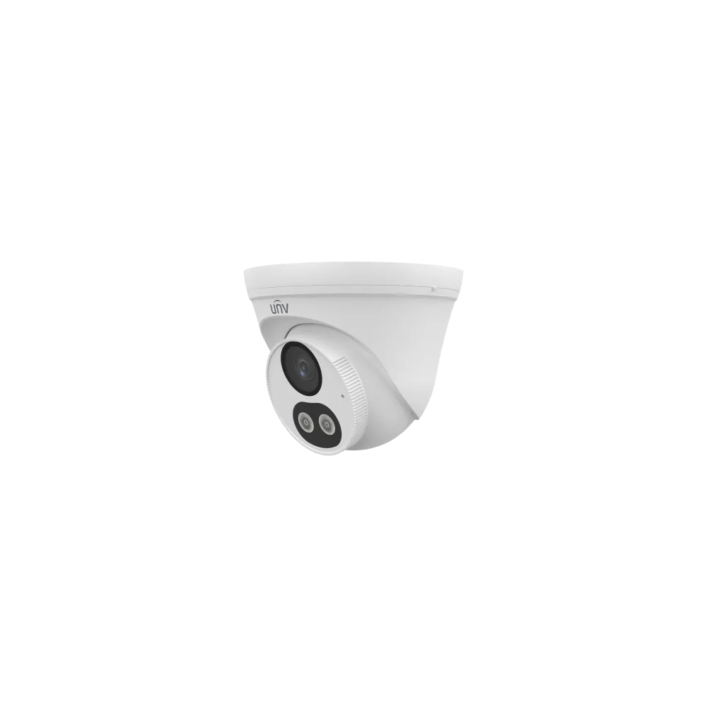 Uniview Kamera 4MP IPC3614LB-AF28K-DL Turret, ColorHunter Smart Dual Light, objektiv 2.8 mm, IR/LED domet do 30 m, ugrađen mikro