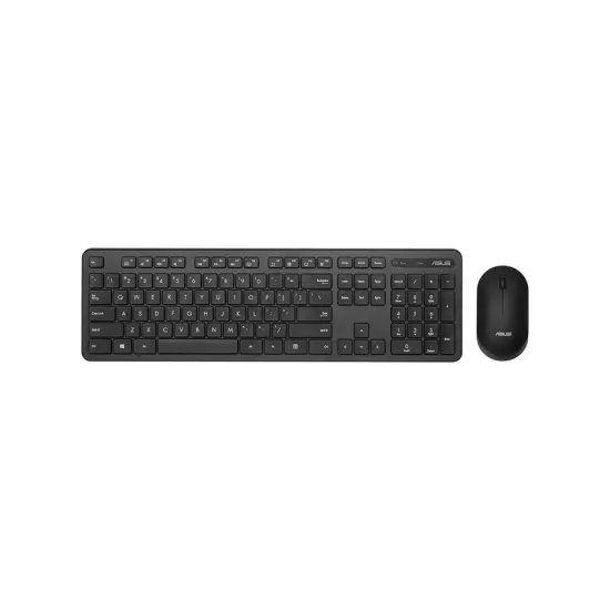 Asus SET Tastatura + Miš CW100, US, 2.4GHz, Copilot, Black