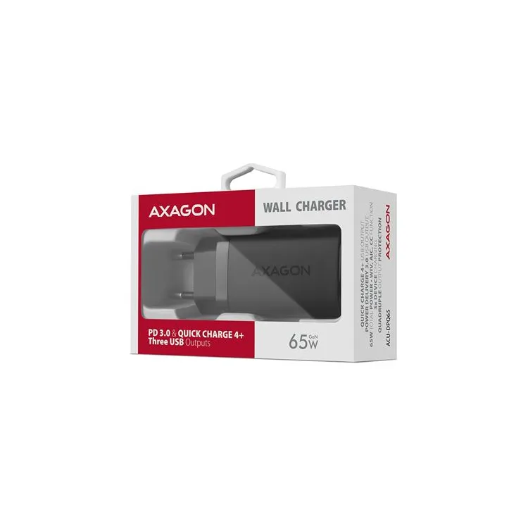 MOB DOD Zidni punjač ACU-DPQ65, QC4+USB-C PD 65W, AXA