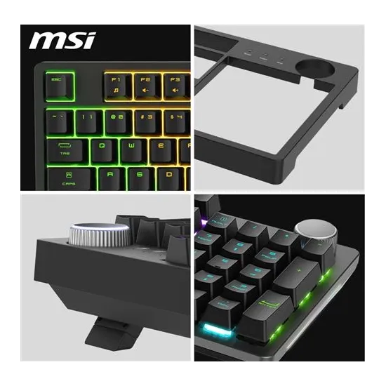 KB MSI FORGE GK320 RED US