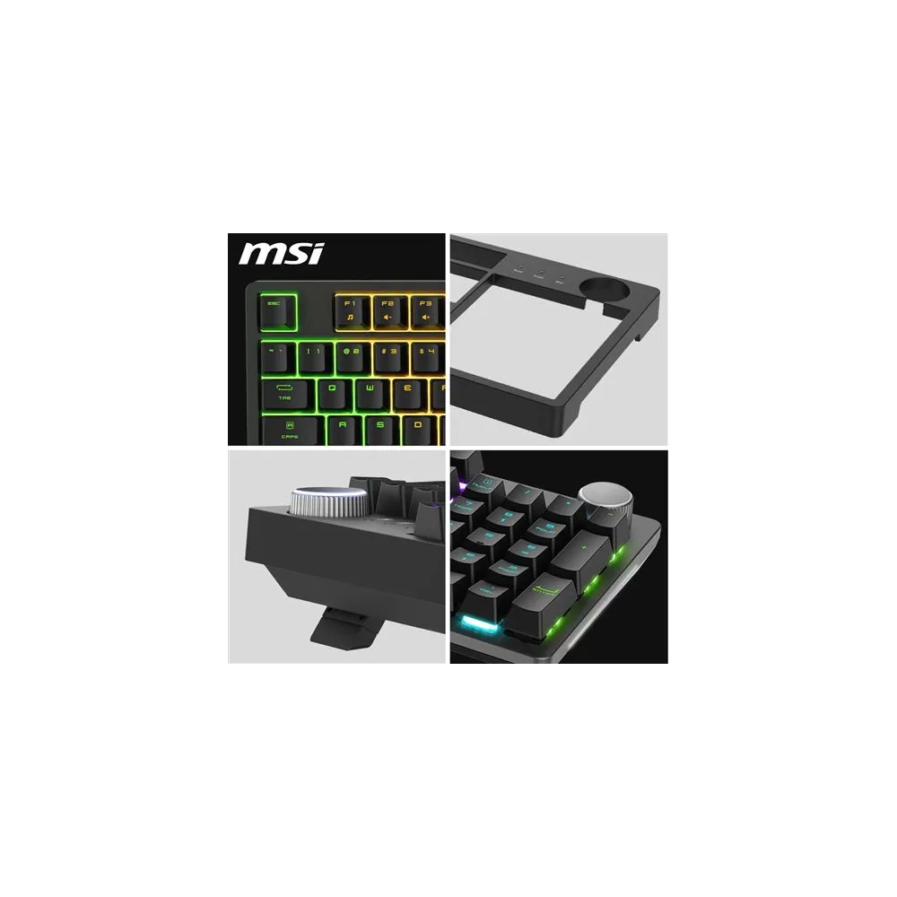 KB MSI FORGE GK320 RED US