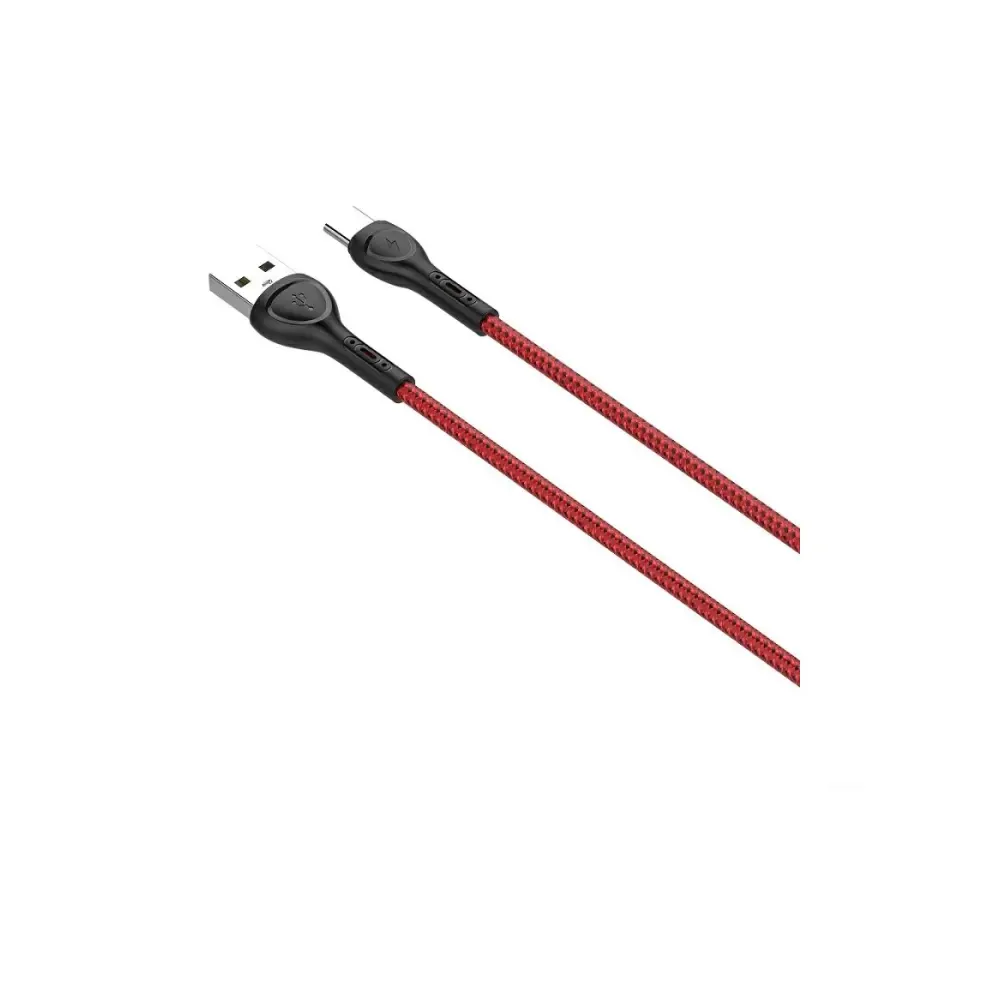 LDNIO LS481 BRZI 2.4 A MAX, 1 m MIKRO CRVENI