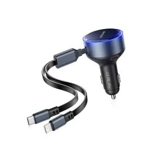Vention 3-port C + C/L (30W+30W/27W) Car