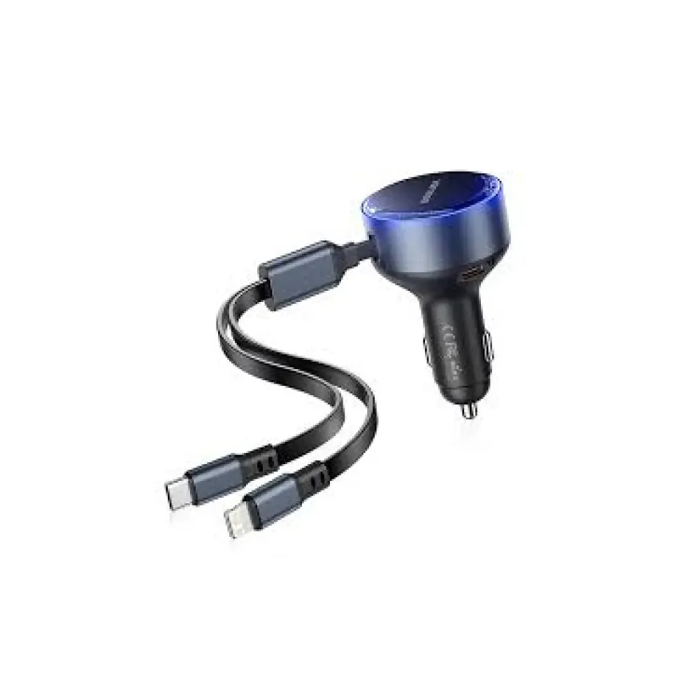 Vention 3-port C + C/L (30W+30W/27W) Car
