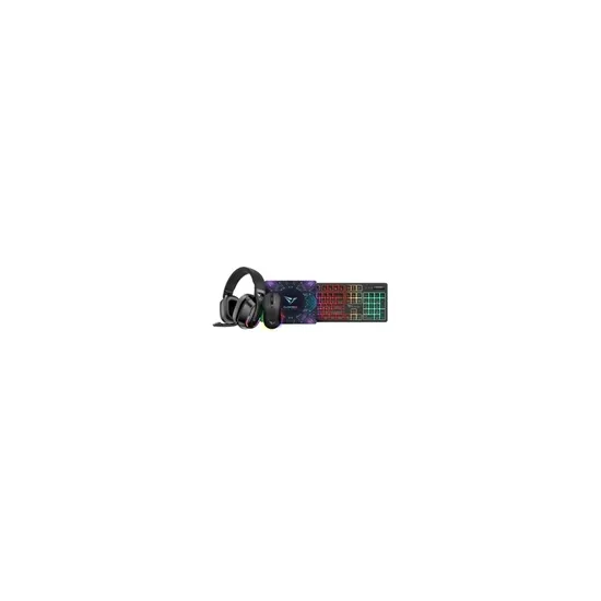 X-CRAFT NEXUS Black PUNJIVI BEŽIČNI 4-U-1 PAKET GAMING PACK, 104-tipki puna veličina, 2,4G bežična,pozadinsko osvjetljenja.2,4G
