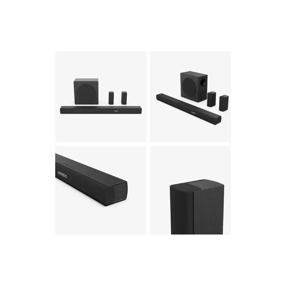 AX5100Q Dolby Atmos soundbar sa bežičnim subwooferom crni