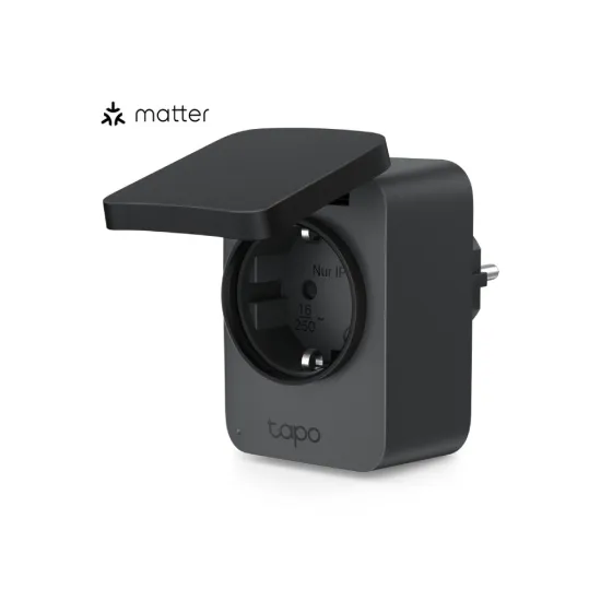TP-LINK TAPO P410M Smart WiFi Outdoor Plug, IP54 Splashproof