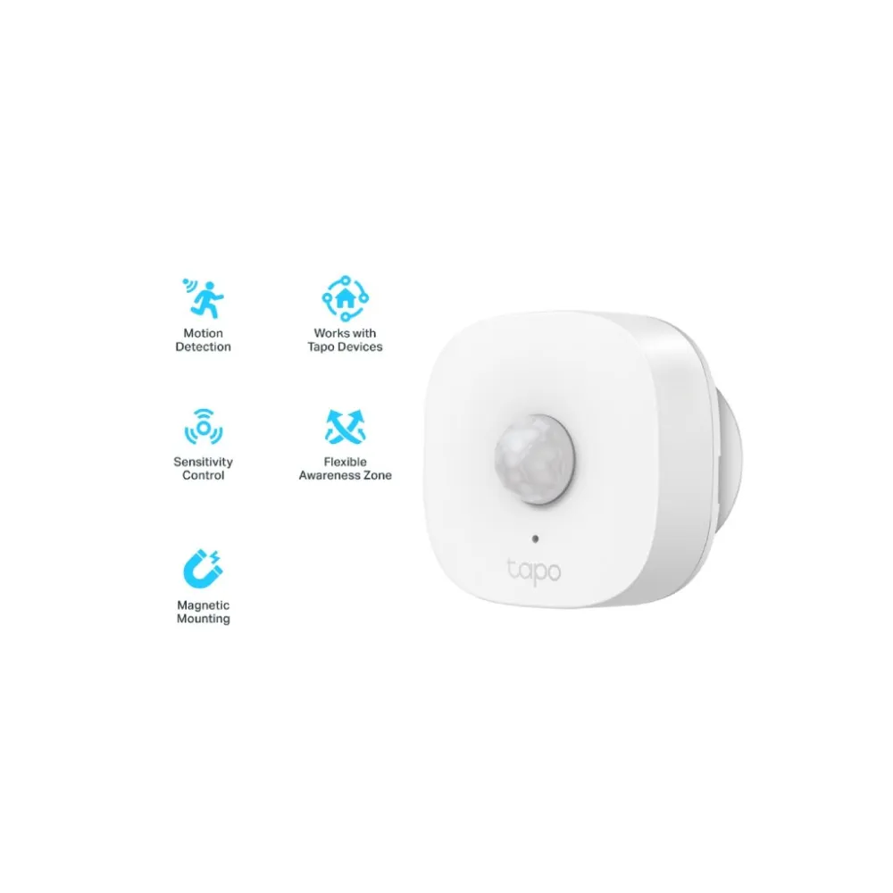 TP-LINK TAPO T100 Smart Motion Sensor, Motion Detection, Instant Alerts & App Notification