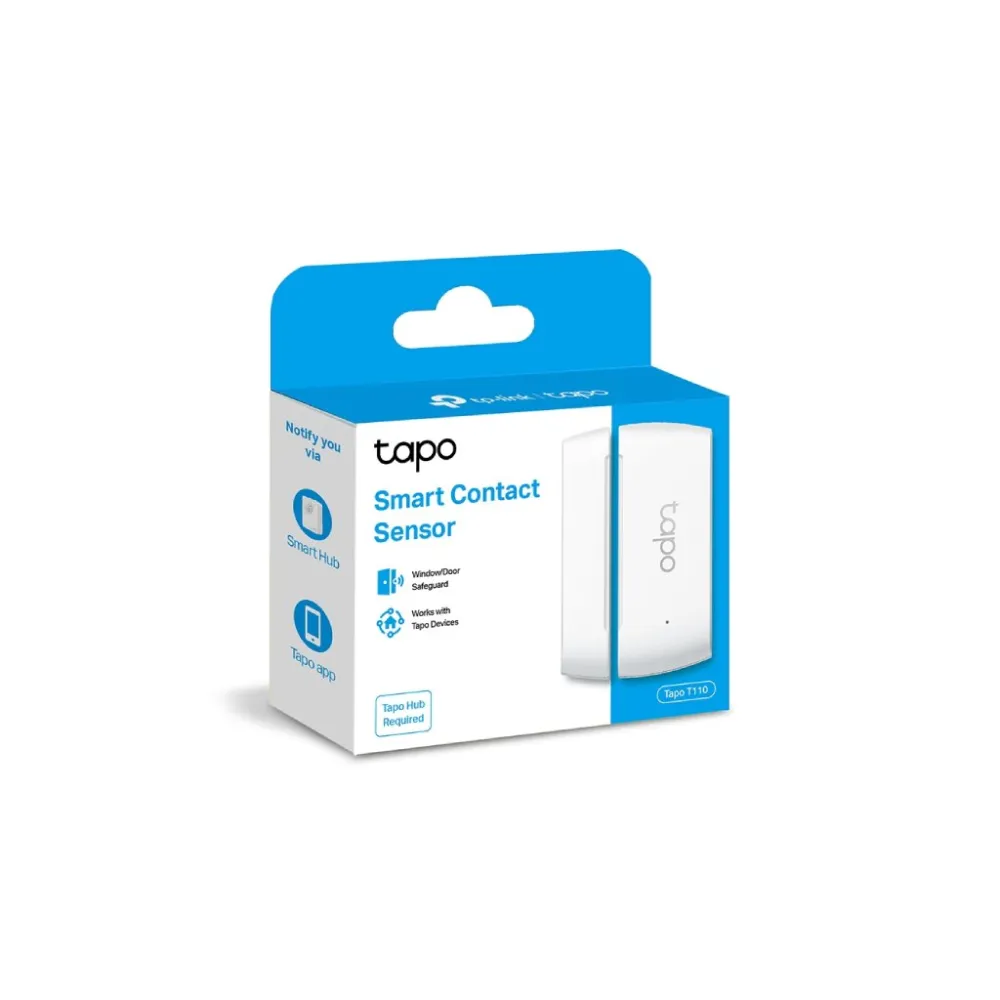 TP-LINK TAPO T110 Smart Contact Sensor, Window/Door Safeguard, Instant App Notification